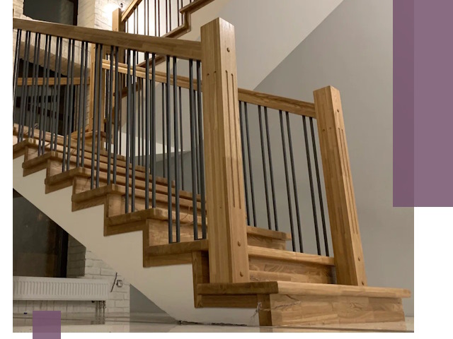 Реставрация деревянных и металлических лестниц в Минеральных Воде