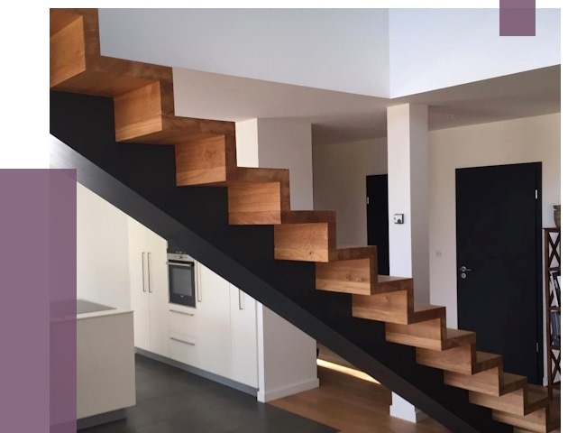 Изготовление деревянных лестниц в Минеральных Воде от 88043 руб. | ПРОЛЁТ-Мнр