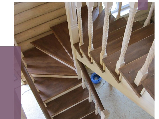 Реставрация деревянных лестниц в Минеральных Воде от 4350 руб.