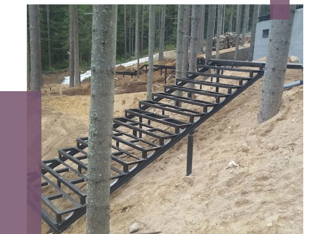 Монтаж металлических лестниц в Минеральных Воде от 13724 руб. 