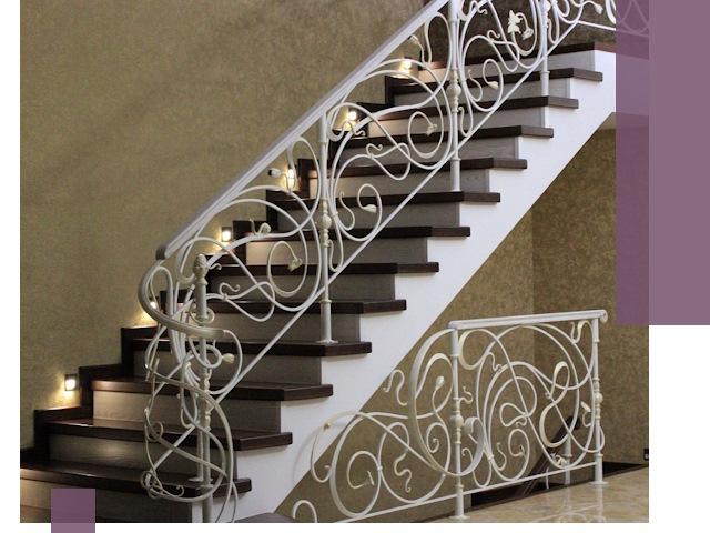 Кованые лестницы под ключ в Минеральных Воде — изготовление и монтаж