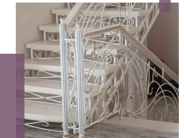 Изготовление кованых лестниц на заказ в Минеральных Воде от 88043 руб. | ПРОЛЁТ-Мнр
