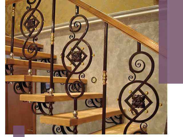 Изготовление кованых лестниц под ключ в Минеральных Воде