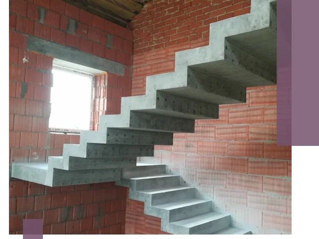 Бетонные лестницы под ключ в Минеральных Воде: монтаж, демонтаж, ремонт