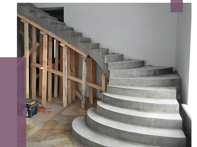 Изготовление бетонных лестниц под ключ в Минеральных Воде от 20198 руб. | ПРОЛЁТ-Мнр