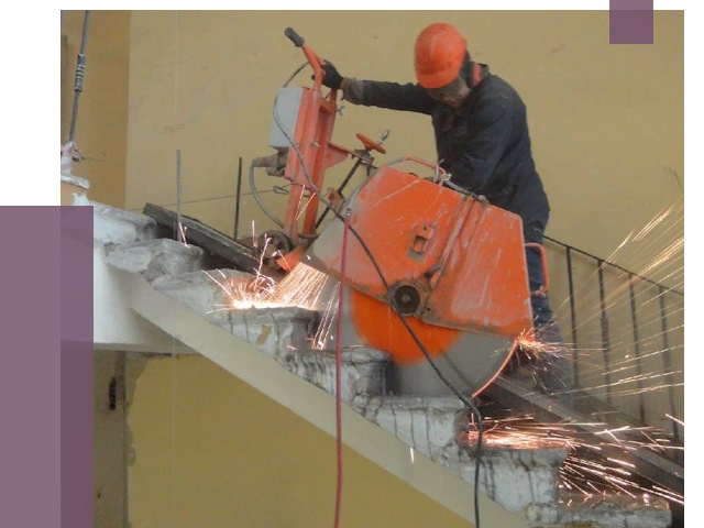 Демонтаж бетонных лестниц в Минеральных Воде от 4661 руб. за м2 | ПРОЛЁТ-Мнр