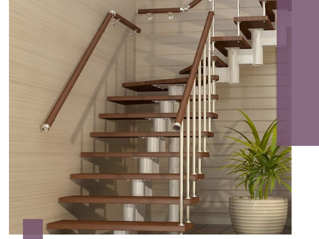 Изготовление модульных лестниц под ключ в Минеральных Воде