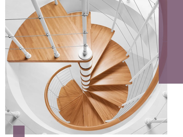 Изготовление винтовых лестниц под ключ в Минеральных Воде