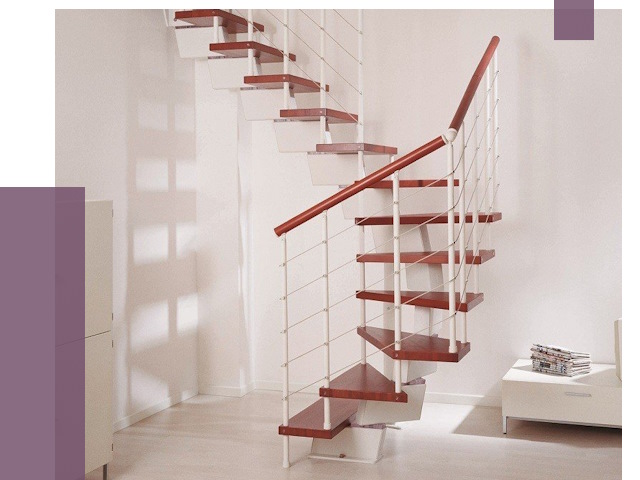 Изготовление лестниц на больцах в Минеральных Воде от 9840 руб. | ПРОЛЁТ-Мнр