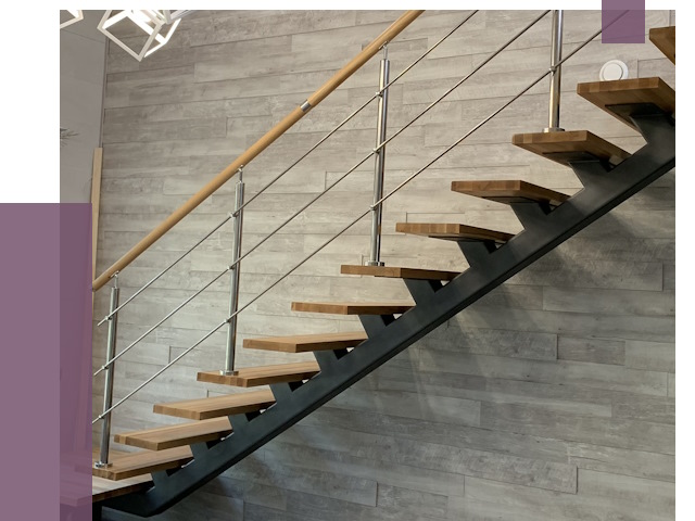 Изготовление лестниц на монокосоуре в Минеральных Воде от 77167 руб. 