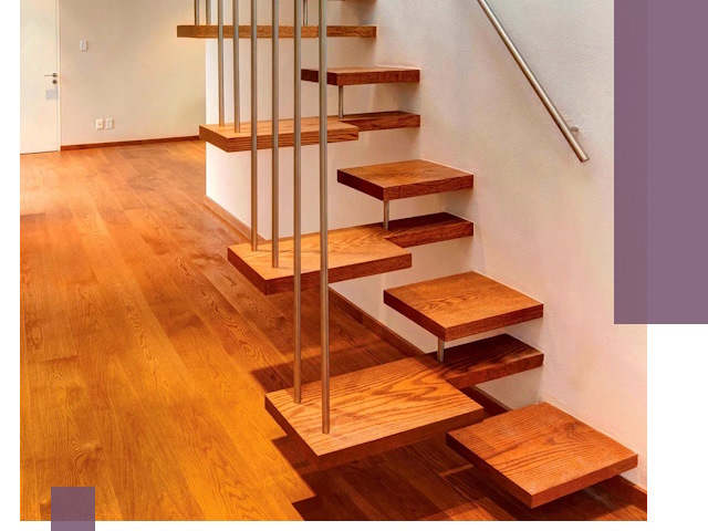 Лестницы «гусиный шаг» на заказ в Минеральных Воде для узких пространств