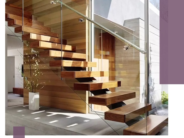 Современные лестницы на заказ в Минеральных Воде — изготовление и монтаж