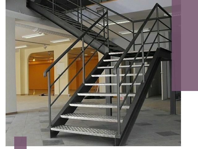 Лестницы для офиса в Минеральных Воде: изготовление, монтаж, демонтаж