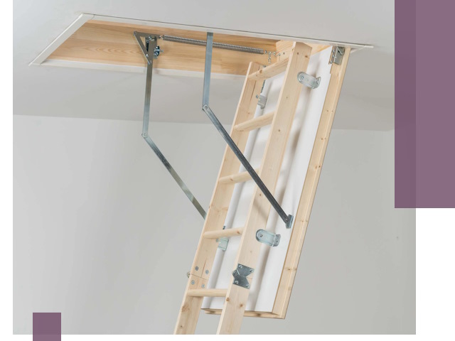 Установка чердачной лестницы под ключ в Минеральных Воде