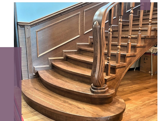Дубовые лестницы под ключ в Минеральных Воде от 178676 руб. — ПРОЛЁТ-Мнр