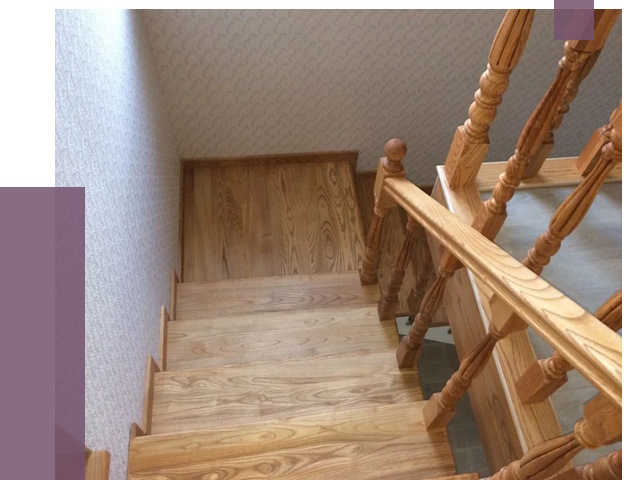 Сосновые лестницы в Минеральных Воде под ключ от 8183 руб.  | ПРОЛЁТ-Мнр