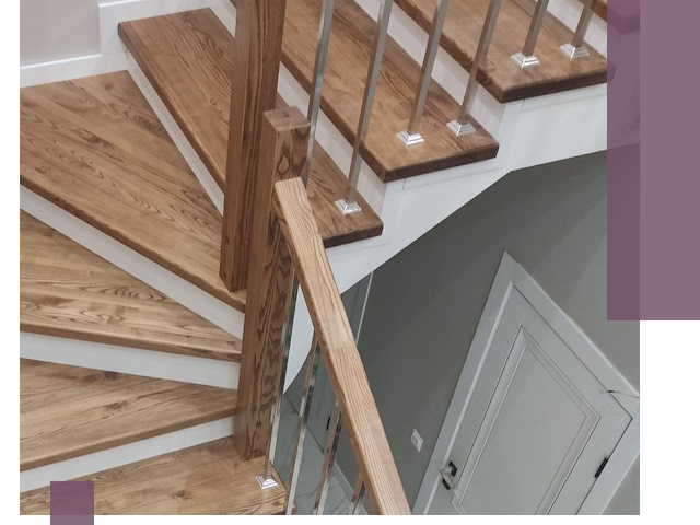 Обшивка металлических лестниц под ключ в Минеральных Воде