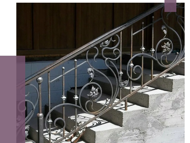 Кованые перила в Минеральных Воде от 8804 руб. под ключ — качество от ПРОЛЁТ-Мнр