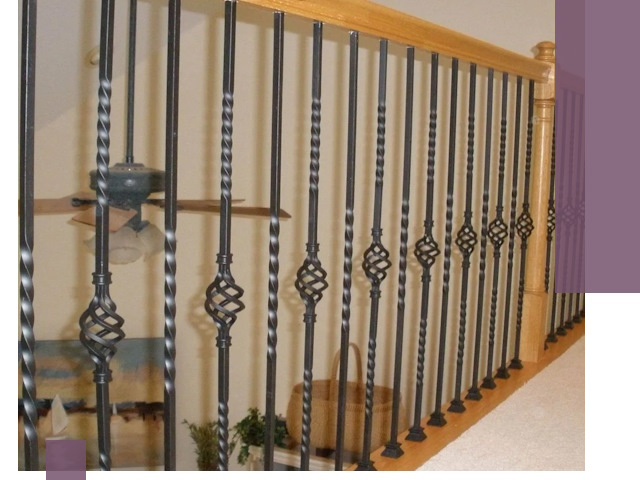 Изготовление и монтаж кованных перил в Минеральных Воде под ключ