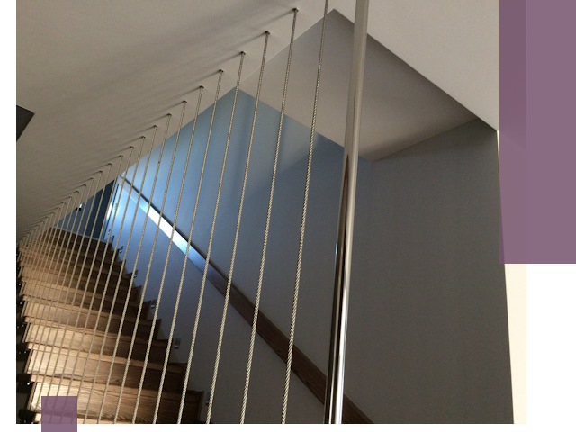 Тросовые перила под ключ в Минеральных Воде — производство и монтаж