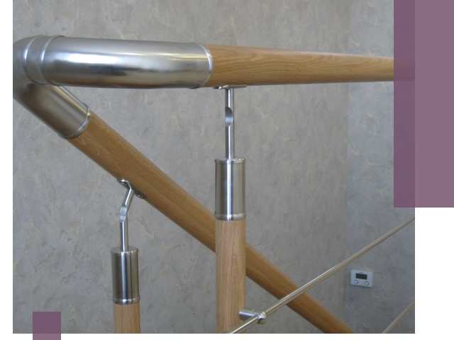 Комбинированные перила на заказ в Минеральных Воде — монтаж и производство