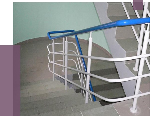 Перила в подъезде в Минеральных Воде — установка и замена от 7510 руб. | ПРОЛЁТ-Мнр