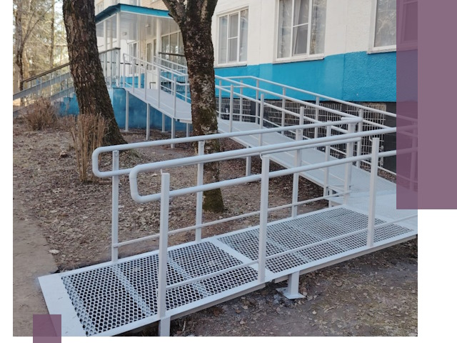 Пандусы под ключ в Минеральных Воде: изготовление, монтаж и демонтаж