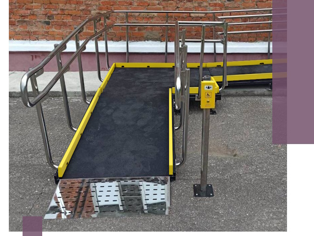 Изготовление наклонных пандусов для инвалидов в Минеральных Воде