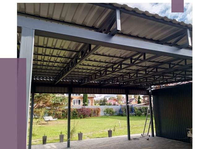 Монтаж навесов в Минеральных Воде от 7458 руб. — установка навеса | ПРОЛЁТ-Мнр