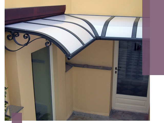 Монтаж козырьков любой сложности в Минеральных Воде под ключ