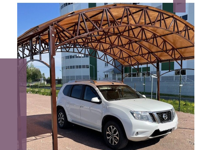 Недорогие навесы в Минеральных Воде от 43504 руб.  | ПРОЛЁТ-Мнр