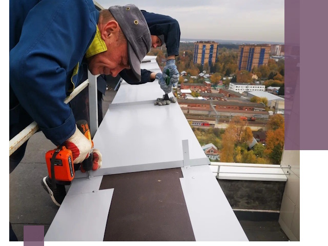 Монтаж парапетов в Минеральных Воде — установка прочных металлических ограждений