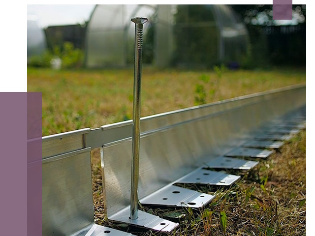 Металлические бордюры для газона в Минеральных Воде от 4350 руб. | ПРОЛЁТ-Мнр