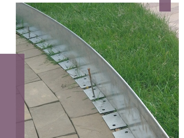 Металлические бордюры для тротуаров в Минеральных Воде от 8804 руб.