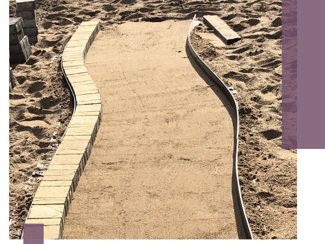 Металлические бордюры для тротуаров в Минеральных Воде — прочные и долговечные