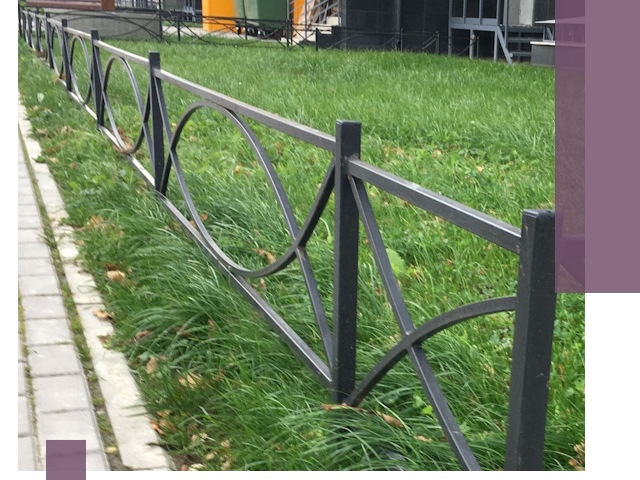Газонные ограждения из металла в Минеральных Воде — монтаж и продажа