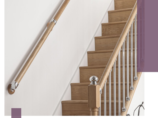 Пристенные поручни из стали и нержавейки под монтаж в Минеральных Воде