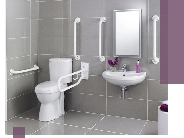 Поручни для санузлов в Минеральных Воде: установка, ремонт и монтаж